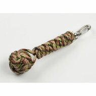 Paracord karabijnhaak - knots - camo