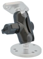 RAM korte dubbele socket arm vor 2.5 cm bal