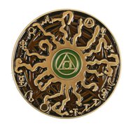 The Magician Geocoin - AB Bruin - RE