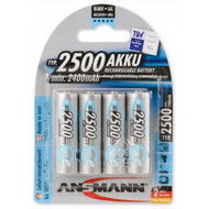 Ansmann AA 2500mAh 4 stuks in blister