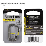 SlideLock Carabiner maat 6