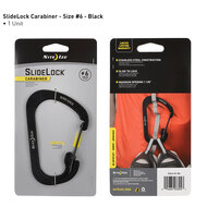 SlideLock Carabiner maat 6