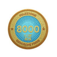 Milestone Badge - 8000 Finds