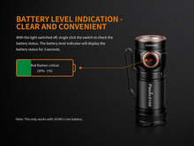 Fenix E18R (750 Lumen oplaadbaar)