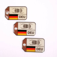 set 3x Travel Bug origins - Germany - V2