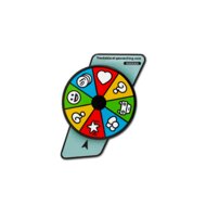 Wheel of Challenges Spinner Geocoin