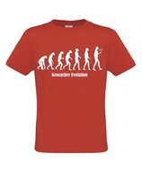 Geocacher Evolution T-Shirt rood