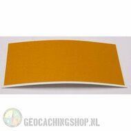 Reflector Foil 100 mm x 50 mm Geel