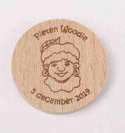 Pieten  Wooden coin