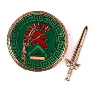 Spartan Geocoin - Nabis LE