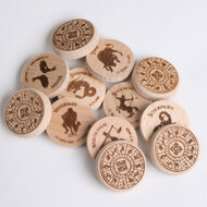 Sterrenbeeld Wooden coin