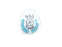 500 Finds - Button Achievement