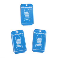 3 x QR Travel Bug® Blauw